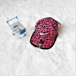 Nike Featherlight Dri Fit Cap Little Kid Girls Pink Black 12-24M